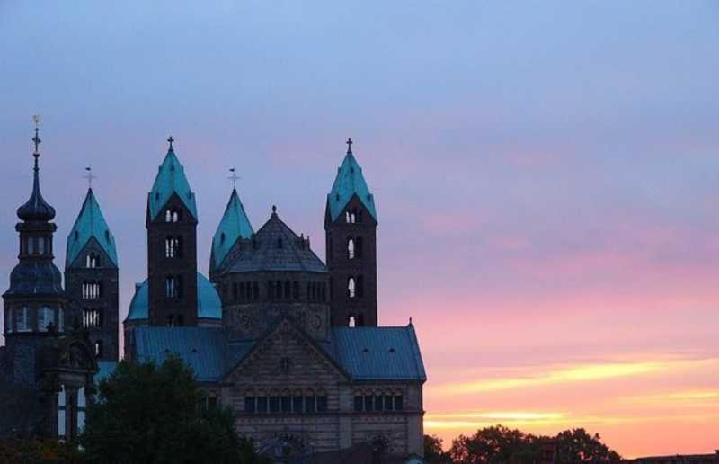 שפייר Ferienwohnungen Domblick Mit Historischem Innenhof מראה חיצוני תמונה